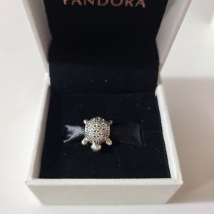 Pandora Pave Crystal Turtle Charm